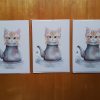 Pack of 3x A5 size Greetings Cards - Inside left blank for own message - Image 3