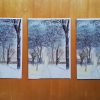 Pack of 3x A5 size Christmas Cards - Greeting on front of card - Inside left blank for own message. - Image 2