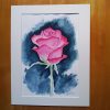 Original Signed Watercolour Painting 'Rose Petals'. Elegant Artwork. Unique. - Image 3