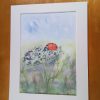 Original Signed Watercolour Painting 'Life of a Ladybird'. Unique Floral Artwork. - Image 2