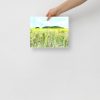 Summer Meadow. A Print from my handpainted watercolour Painting. Ready to frame Wall Art - Image 2