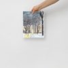 Snowy Queens Park, a print from my own Handpainted original watercolour painting. - Image 4